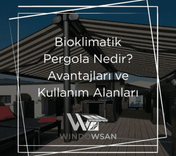 Bioklimatik pergola sistemleri